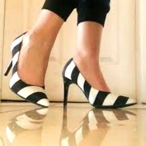 Christian Siriano Shoes Christian Siriano Womens Black White